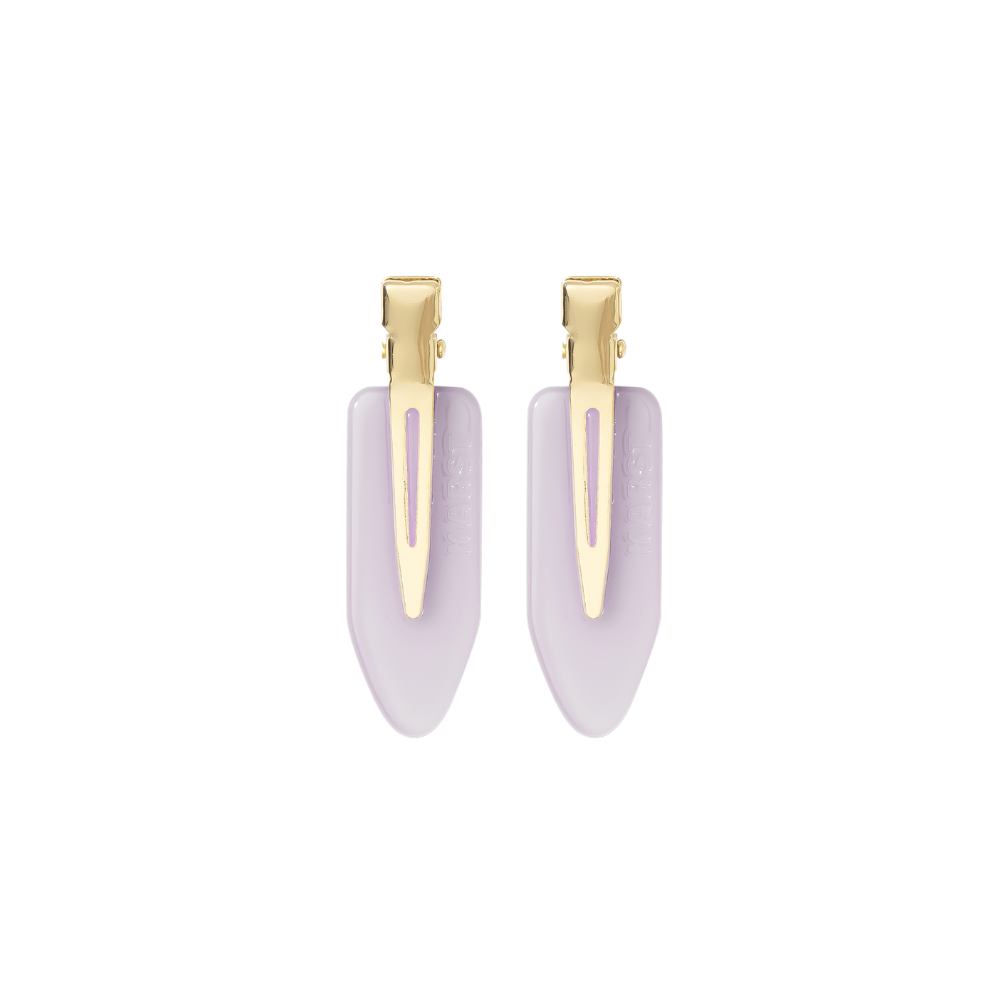 The Creaseless Clips in Wisteria (Set of 2)