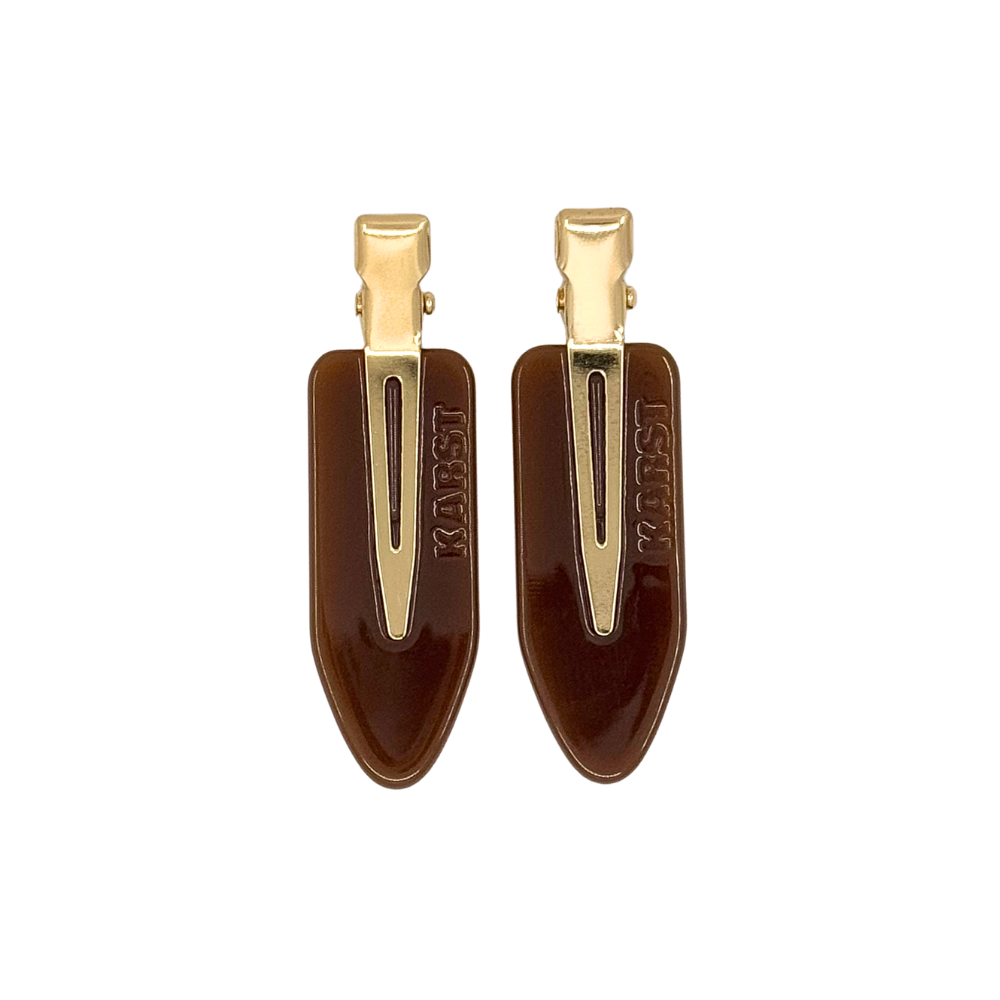 Creaseless Clips (Set of 2) — Espresso Martini