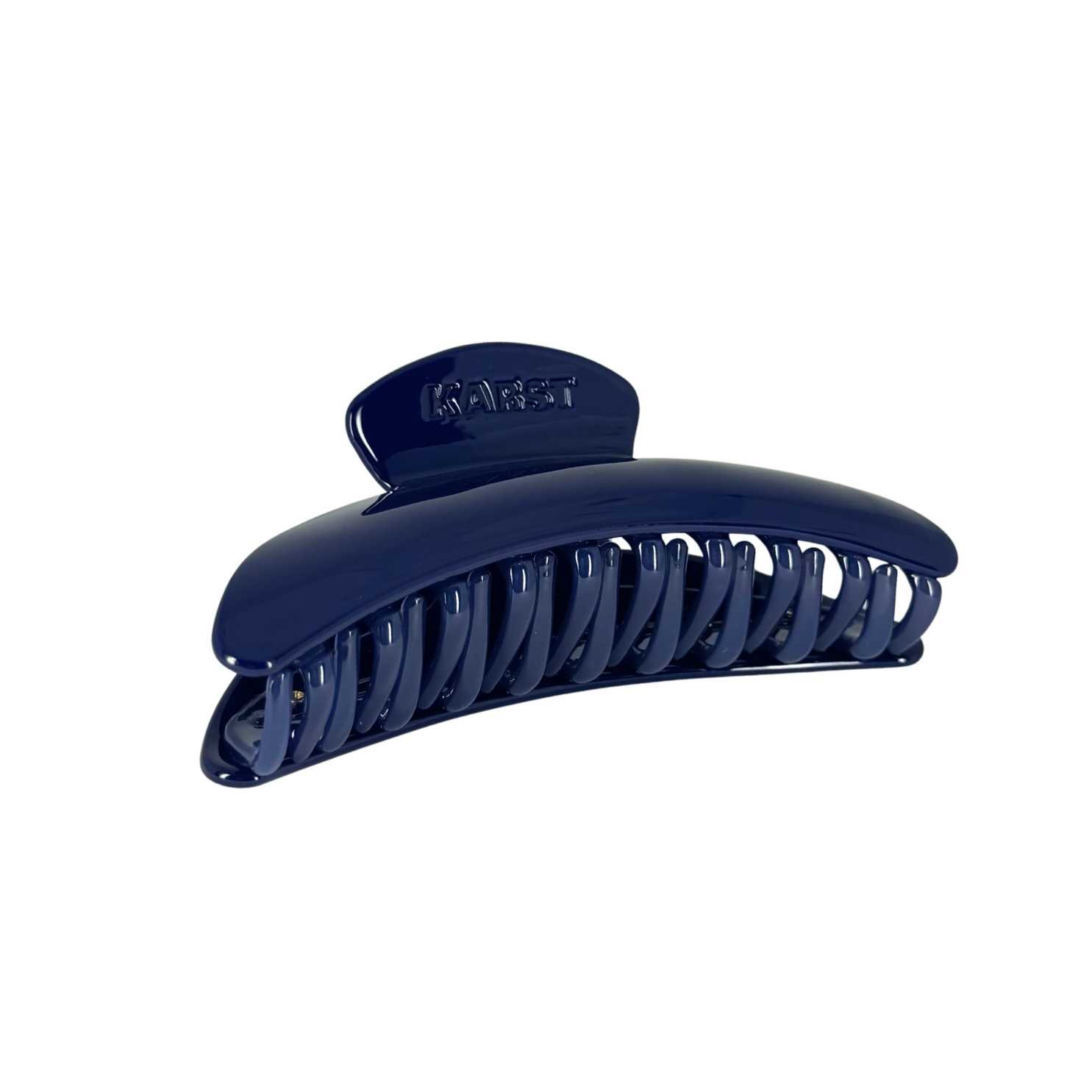 Slim Hair Claw Clip — Midnight