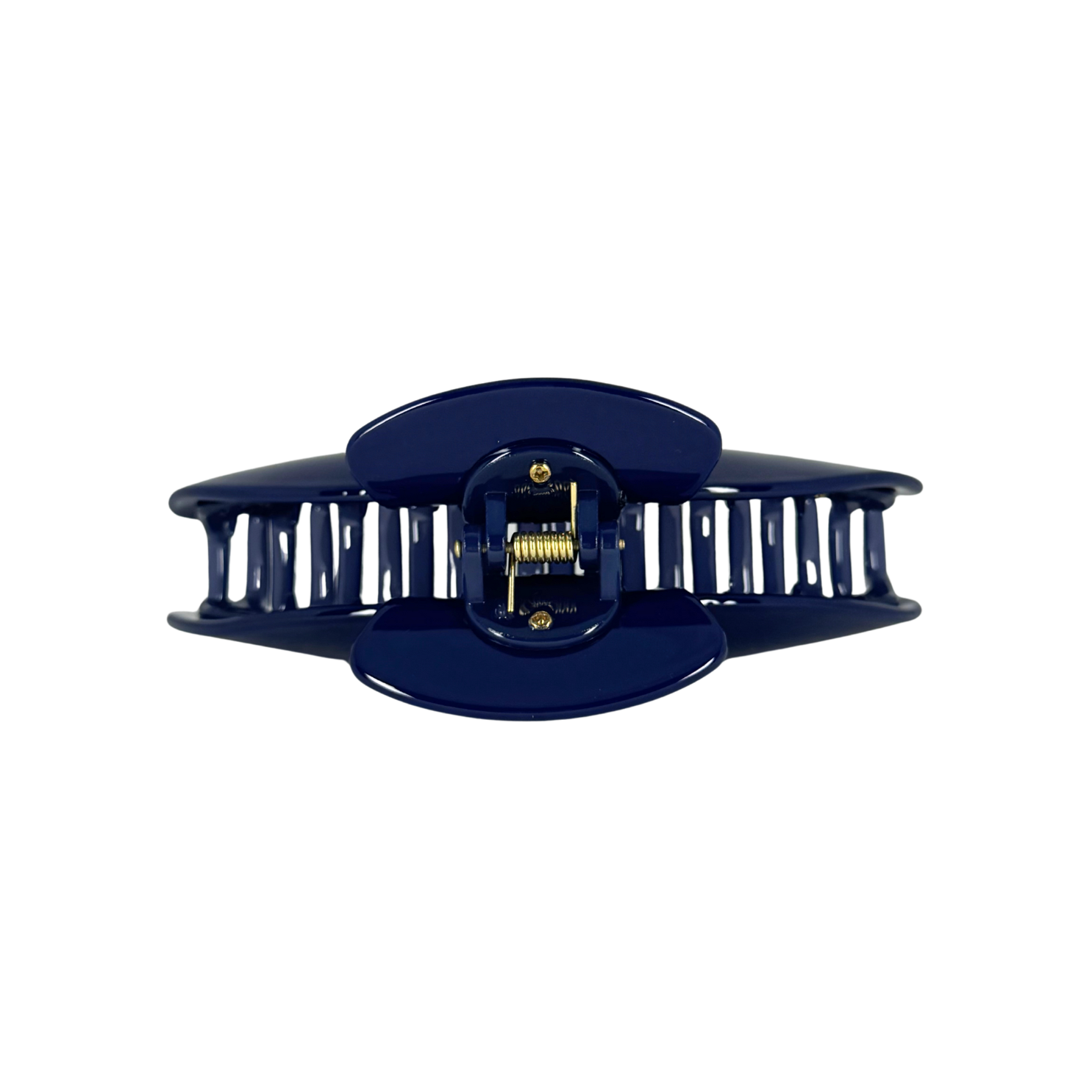 Slim Hair Claw Clip — Midnight
