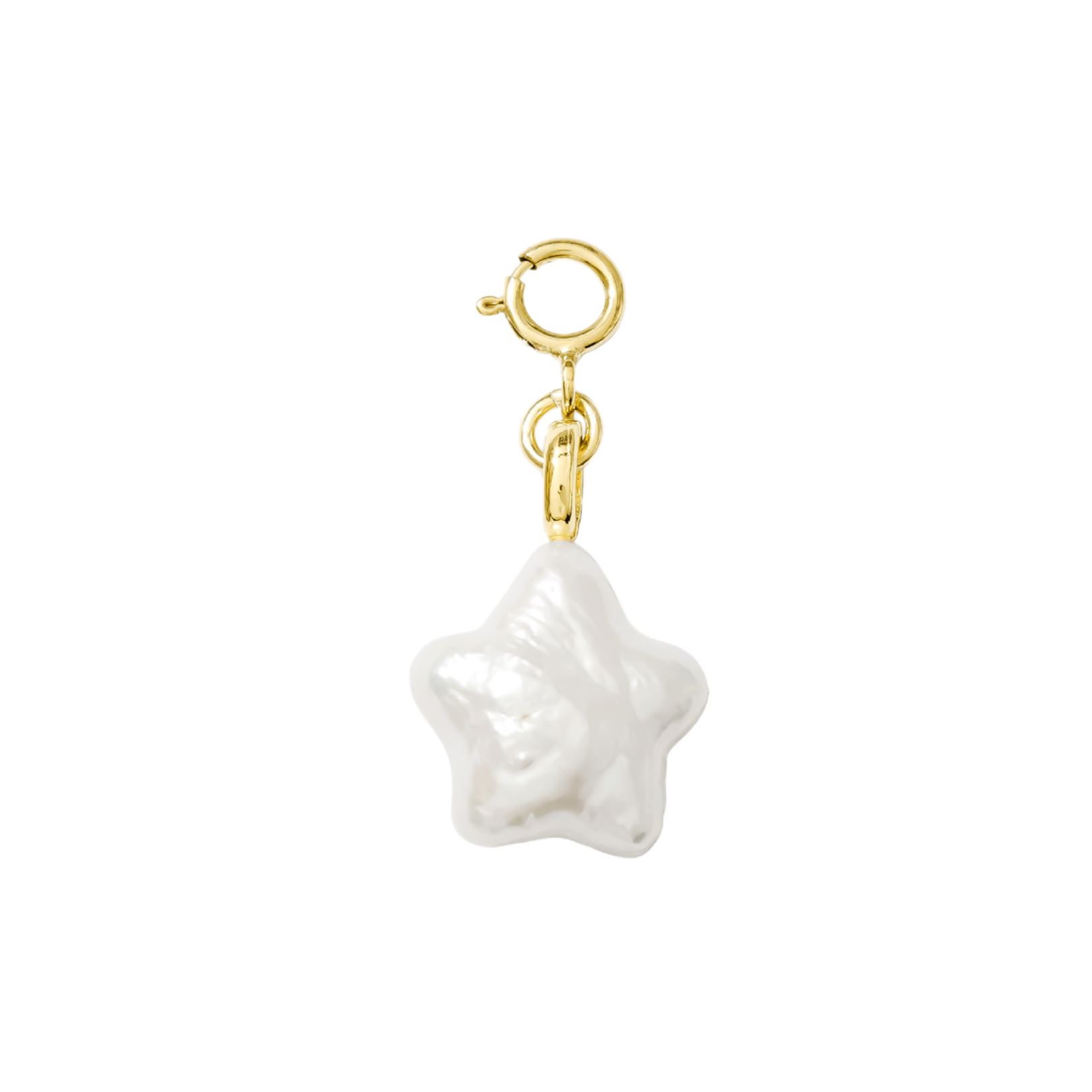 Hair Clip Charm — Freshwater Pearl Star