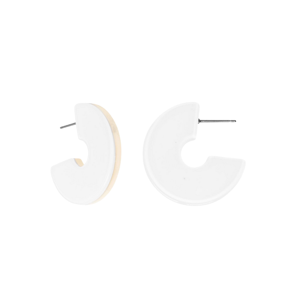 Bonnie Hoops — Cream