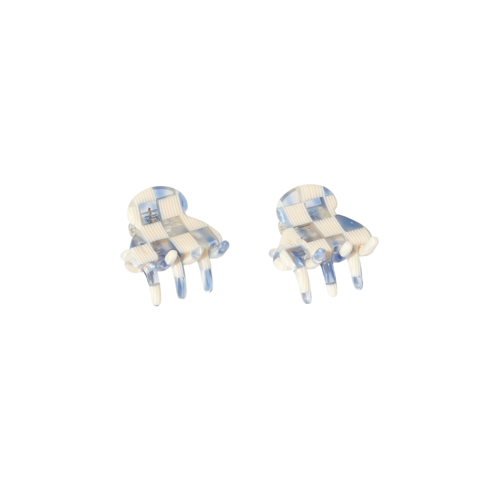 Baby Hair Claw Clip (Set of 2) — Sky Checker