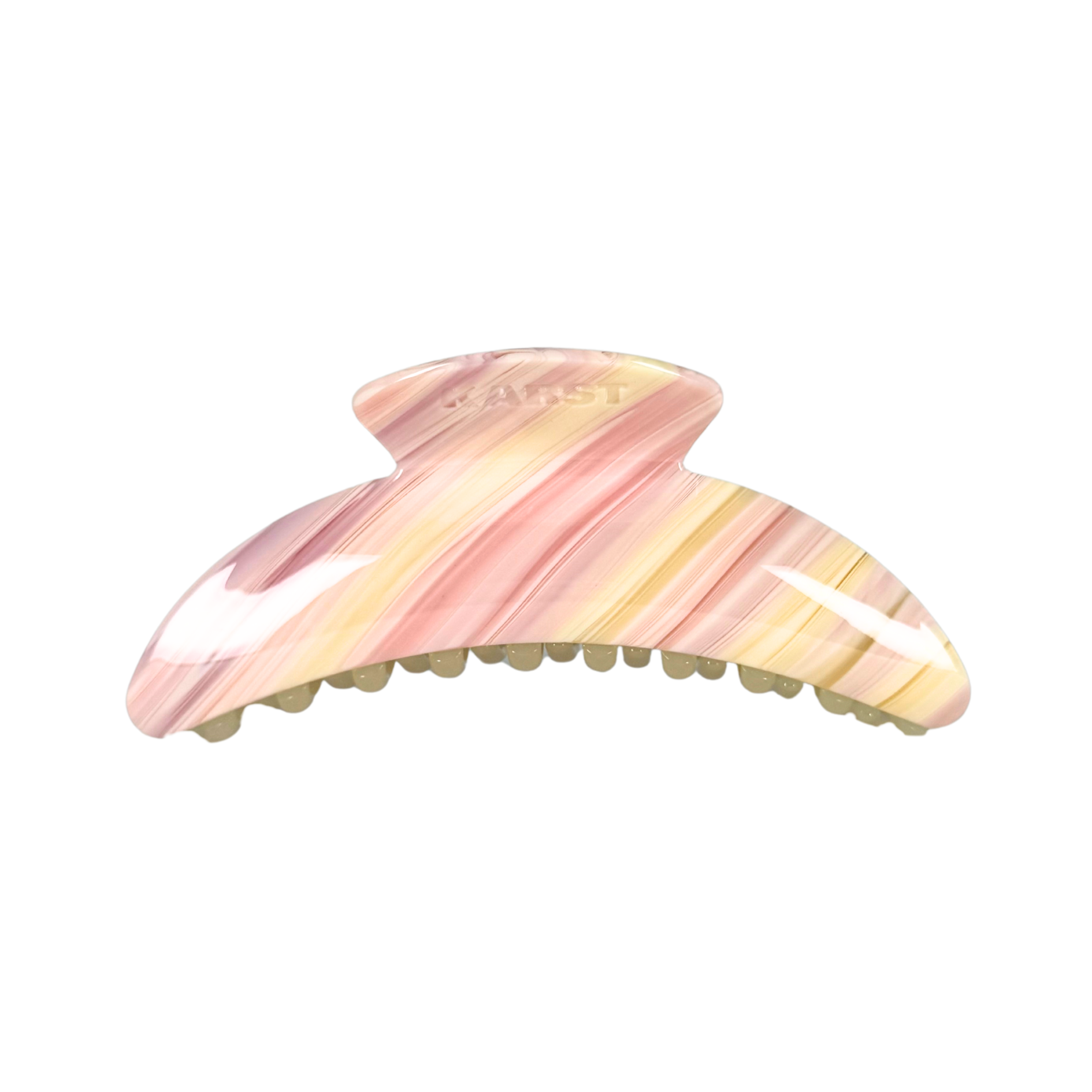Slim Hair Claw Clip — Frosting