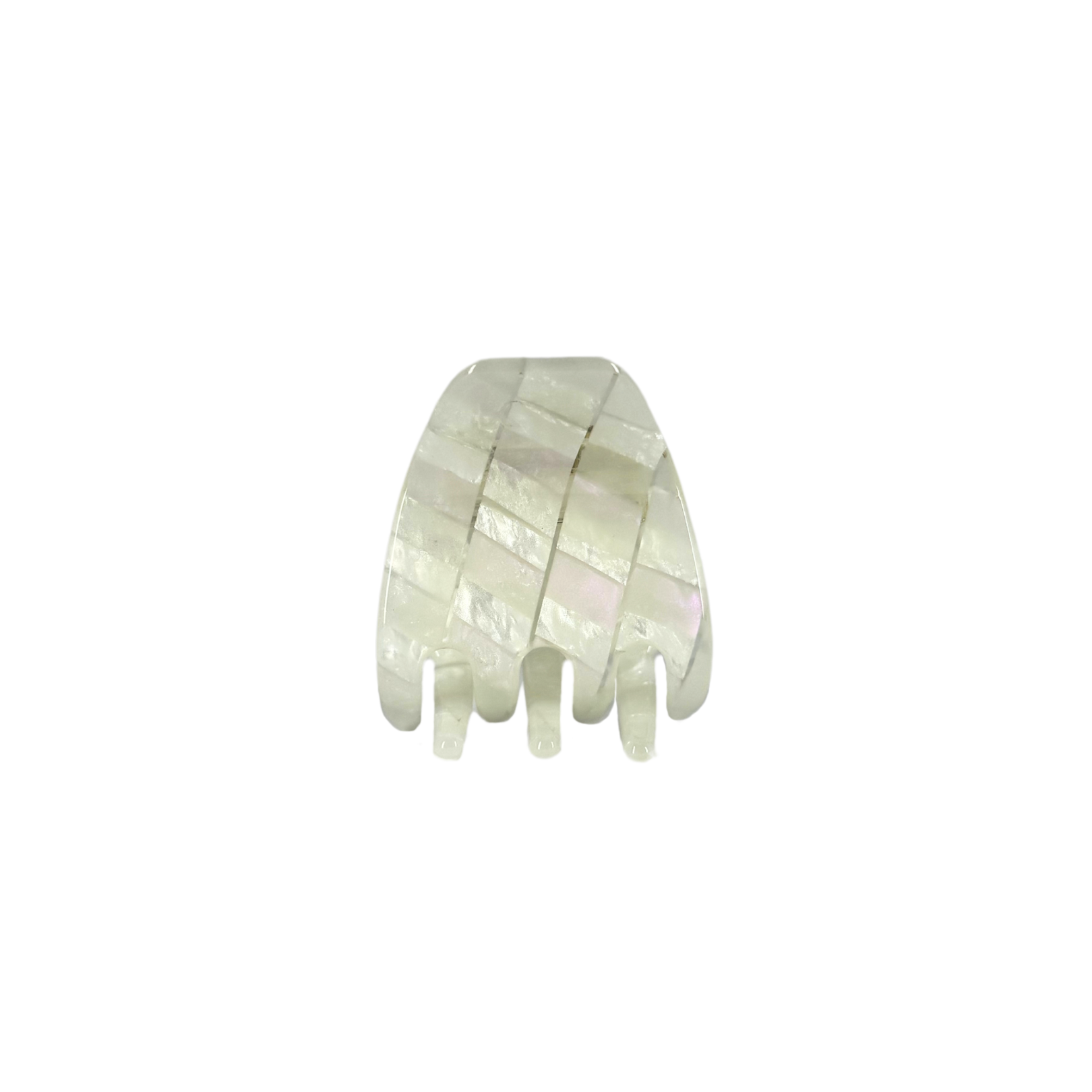 Mini Hair Claw Clip — Starlight Tile