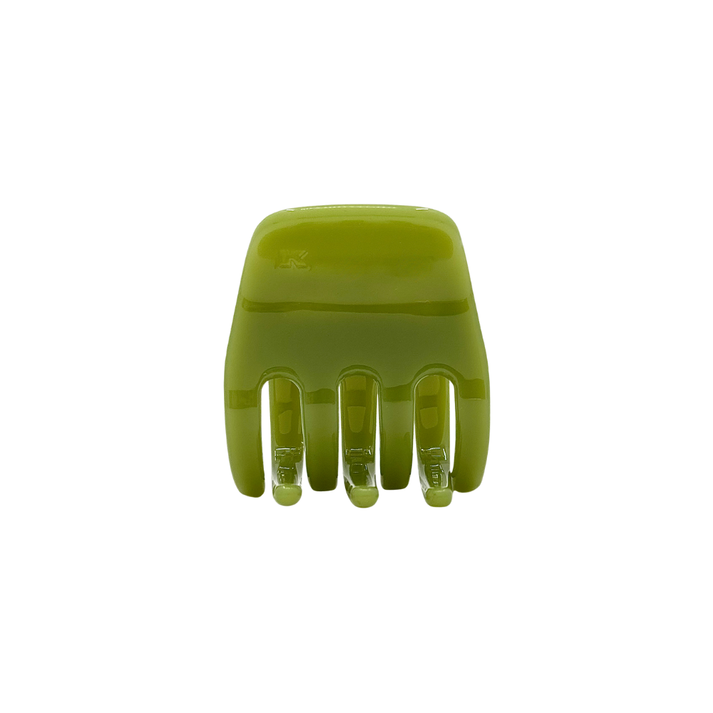 Small Hair Claw Clip — Olive