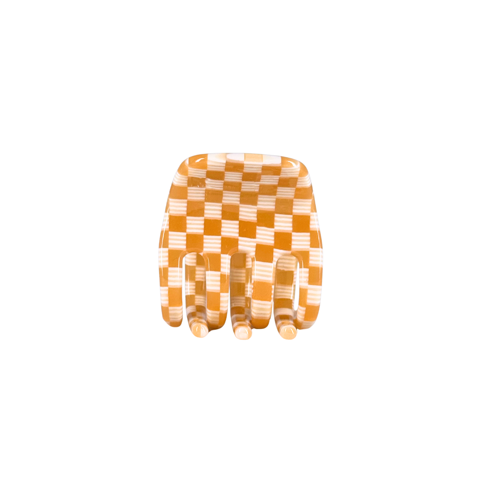 Small Hair Claw Clip — Clementine Checker