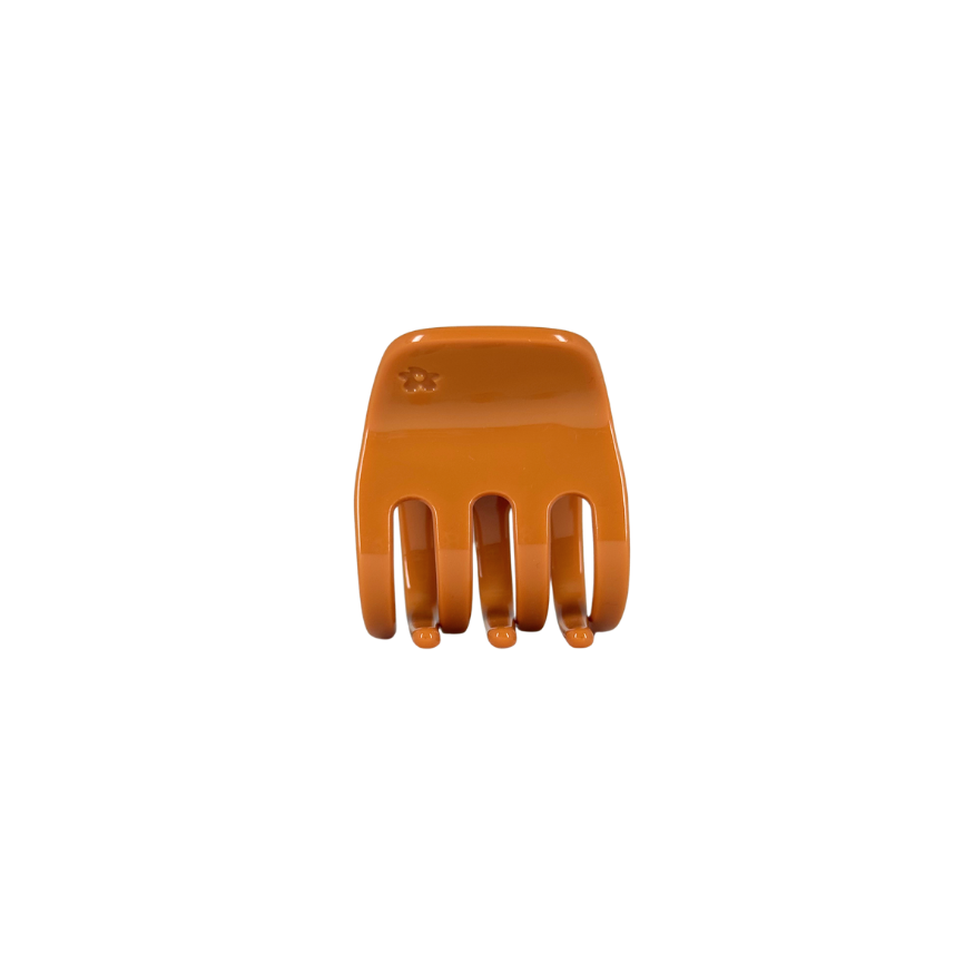 Small Hair Claw Clip — Papaya