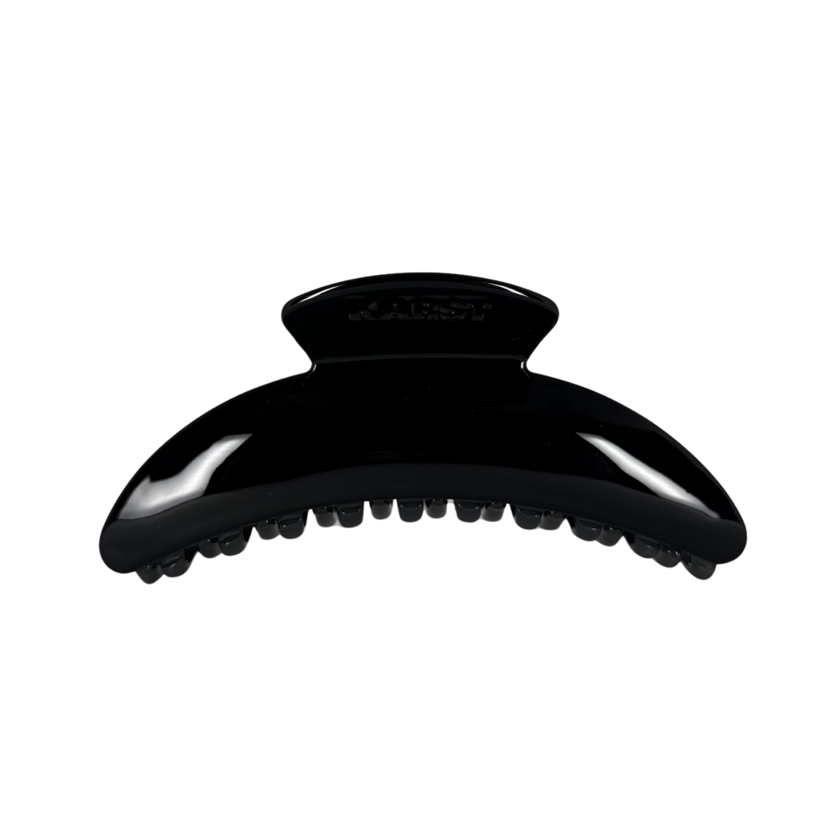 Slim Hair Claw Clip — Noir