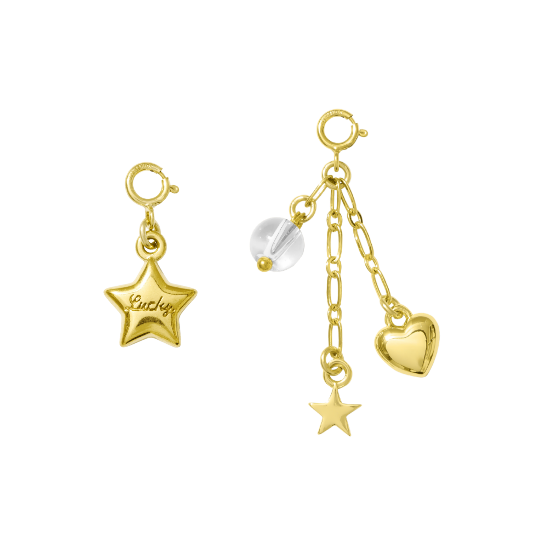Hair Clip Charm Set — Lucky Starlet