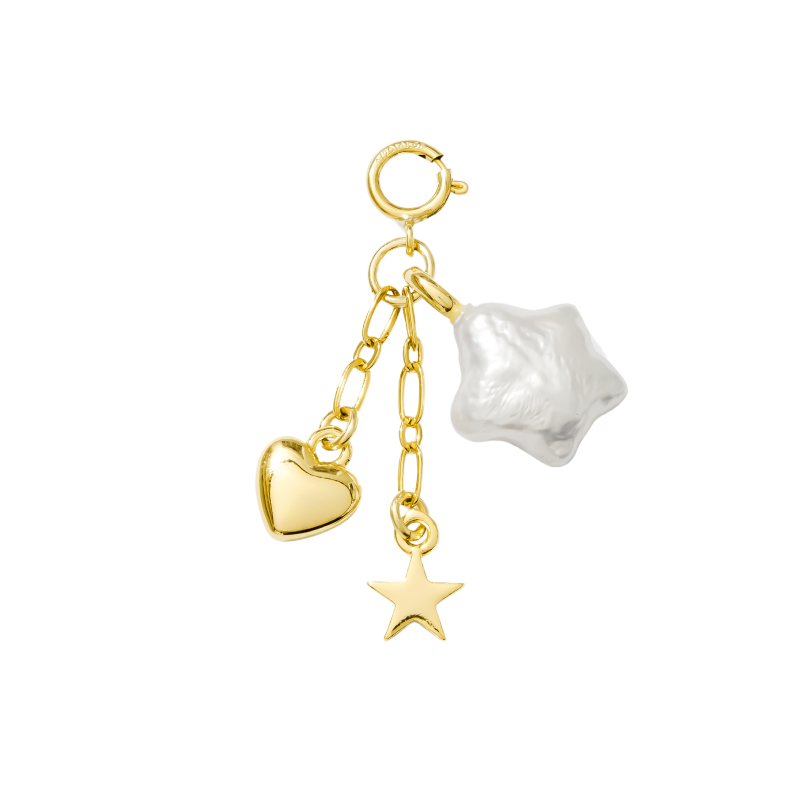 Hair Clip Charm — Shooting Star Trio