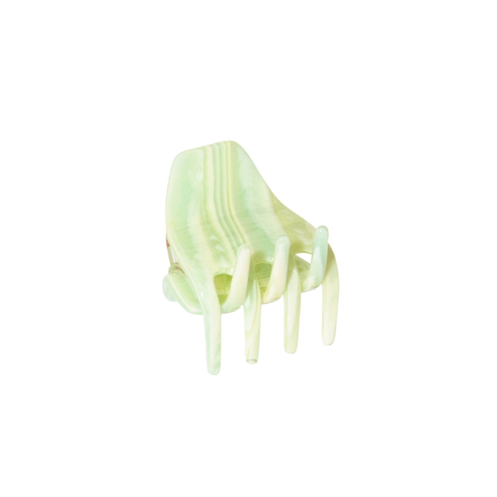 Mini Hair Claw Clip — Minty