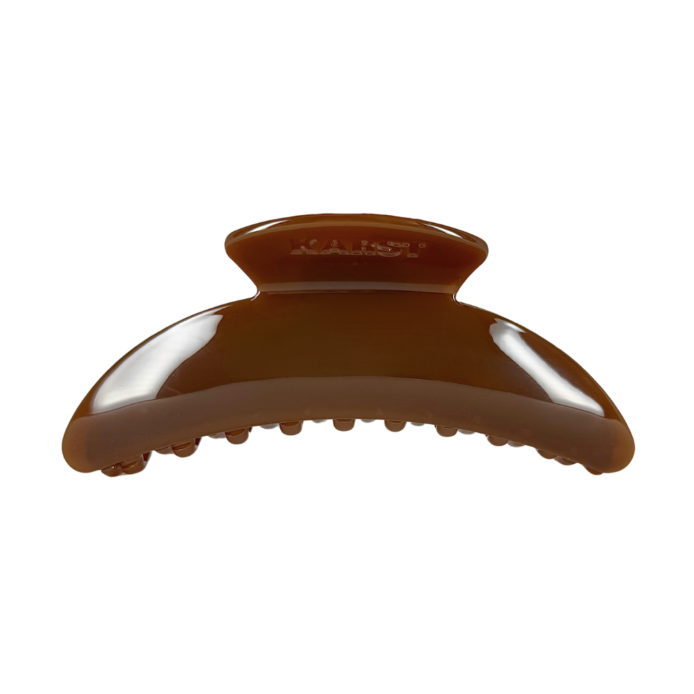 Slim Hair Claw Clip — Espresso Martini