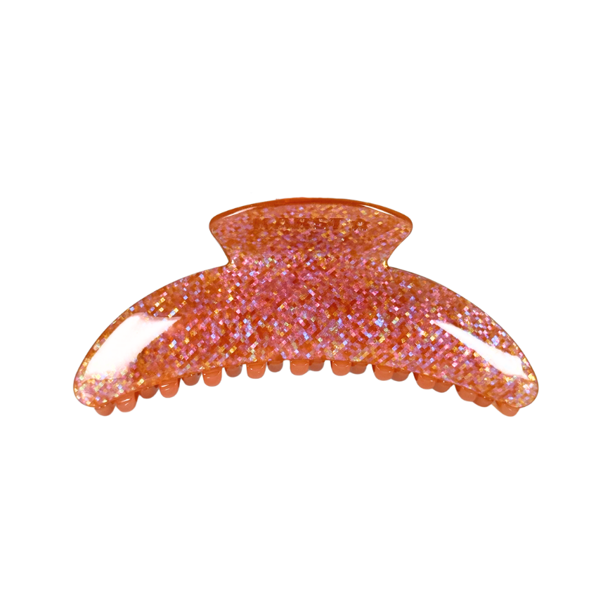 Slim Hair Claw Clip — Guava Fizz