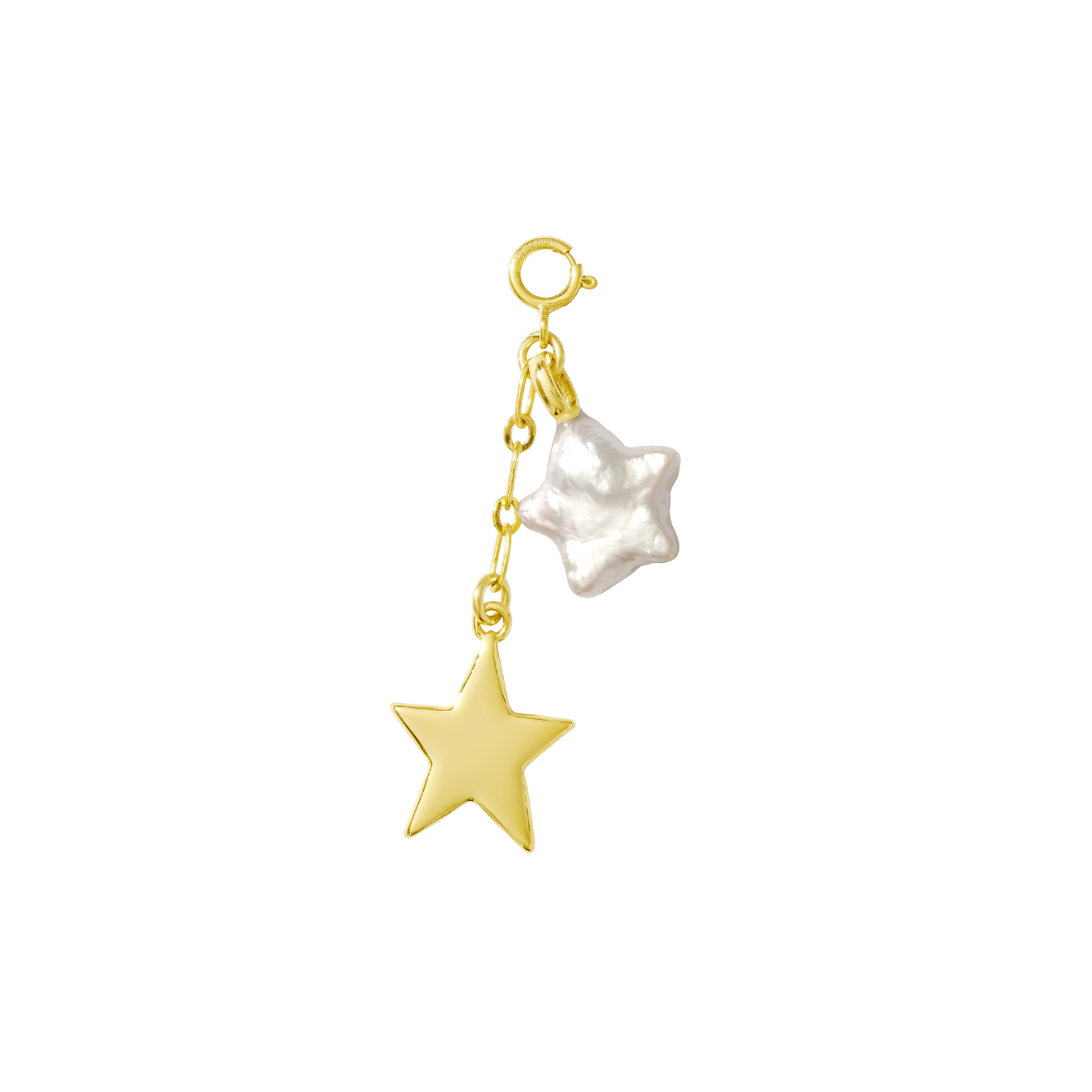 Hair Clip Charm — Starburst Duo