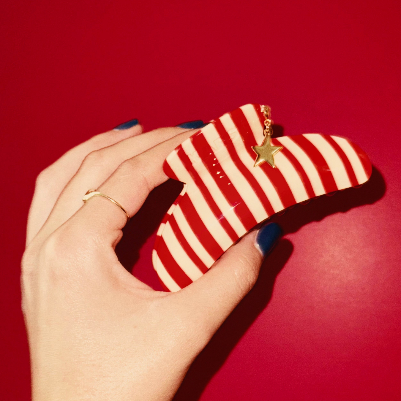 SuperClip — Peppermint Stripe