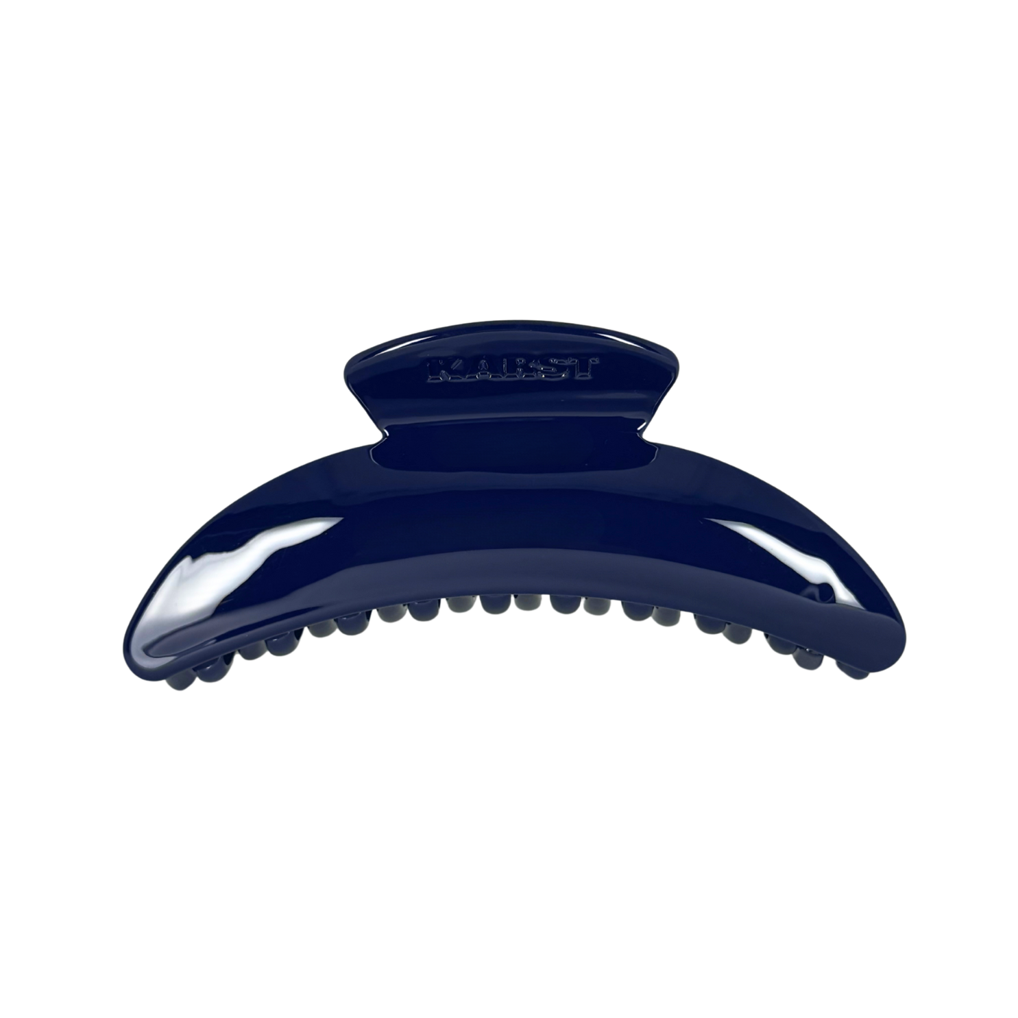 Slim Hair Claw Clip — Midnight