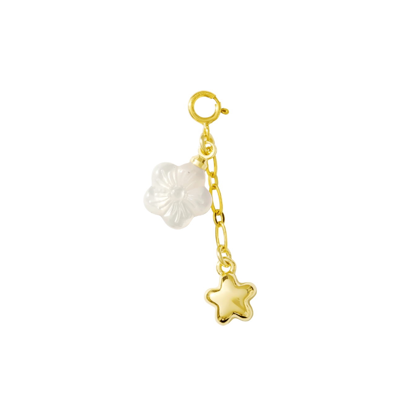 Hair Clip Charm — Flower Duo