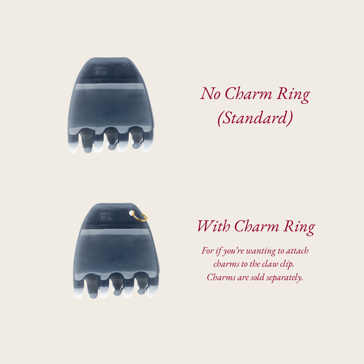 Mini Hair Claw Clip — Baby