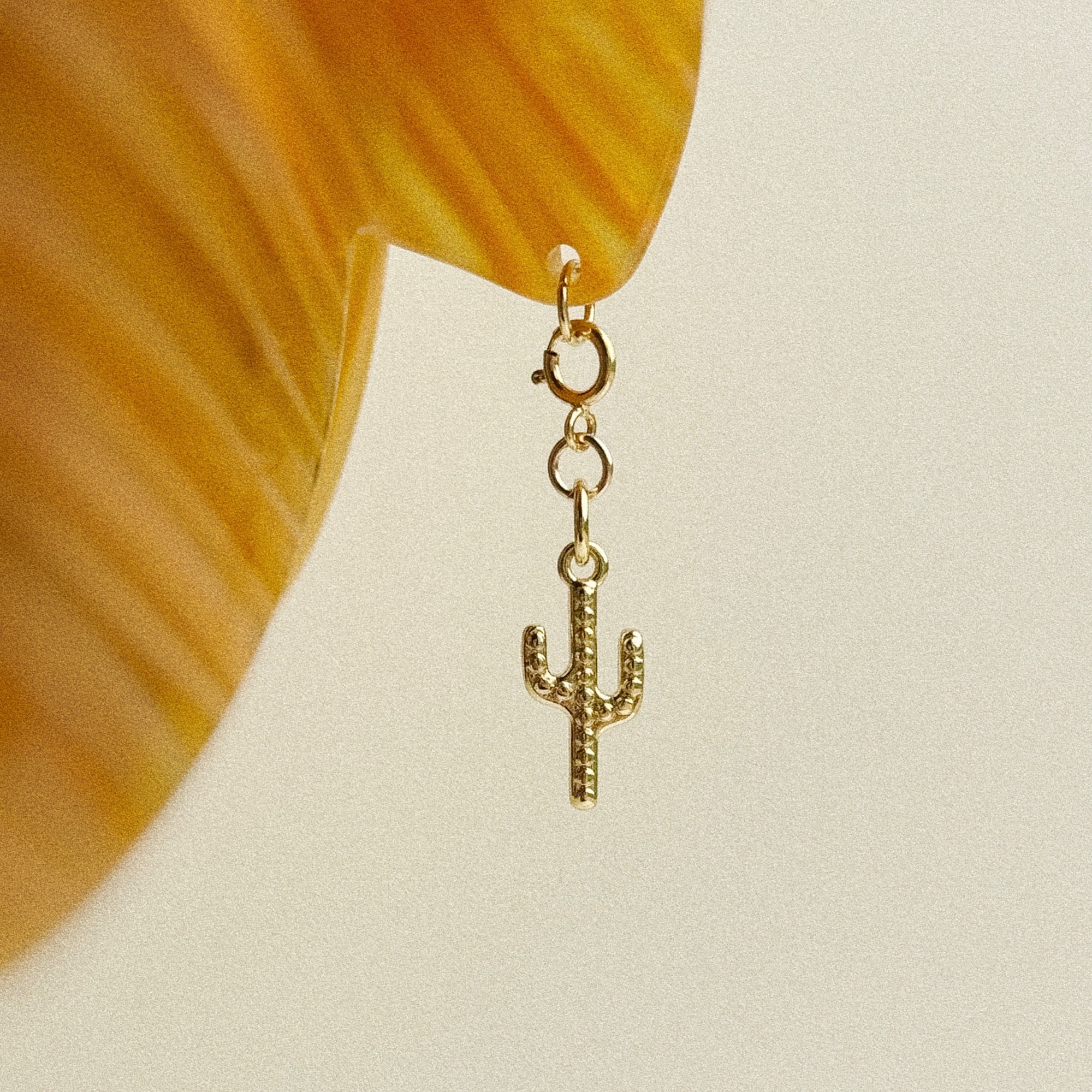 Hair Clip Charm — Saguaro Cactus