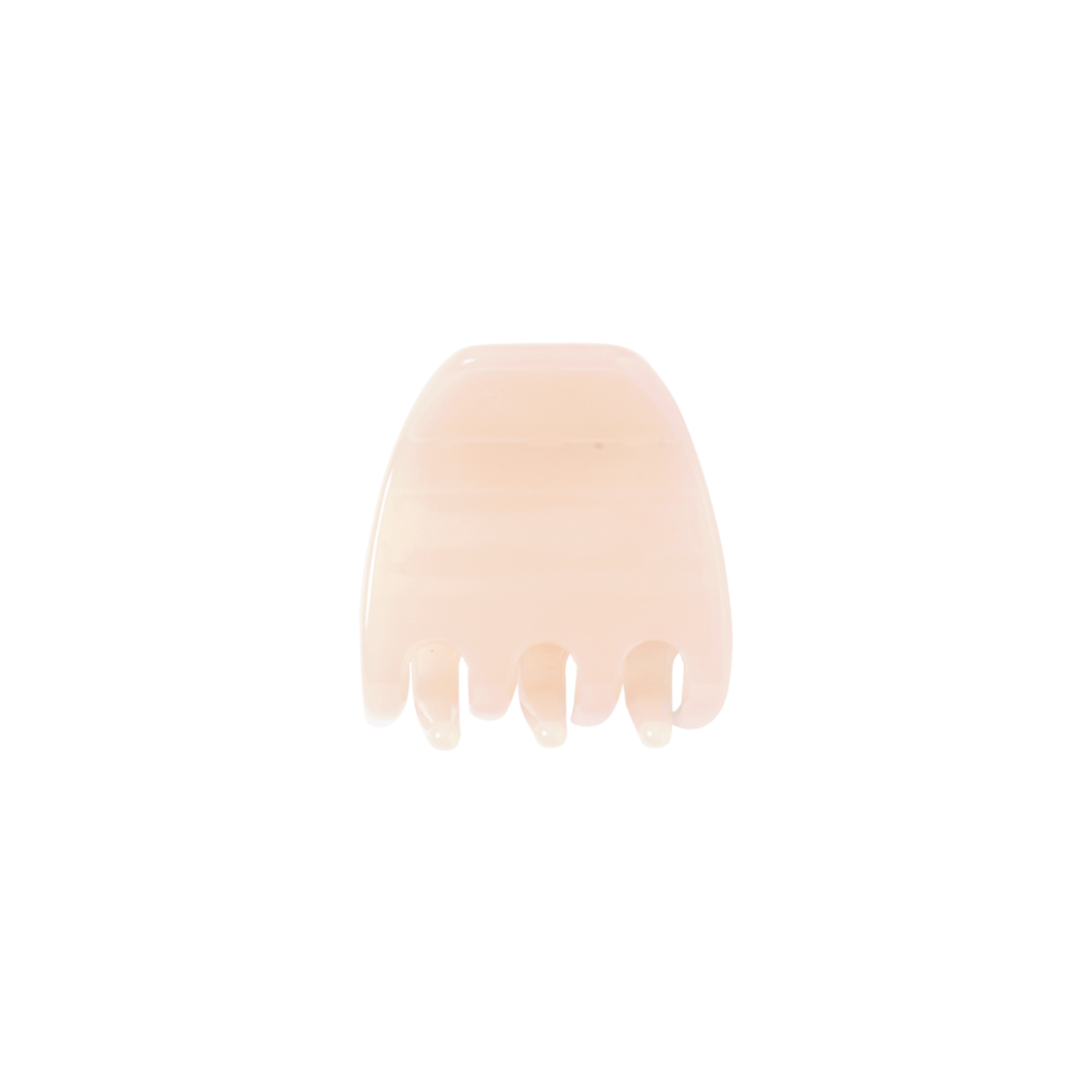 Mini Hair Claw Clip — Rosewater