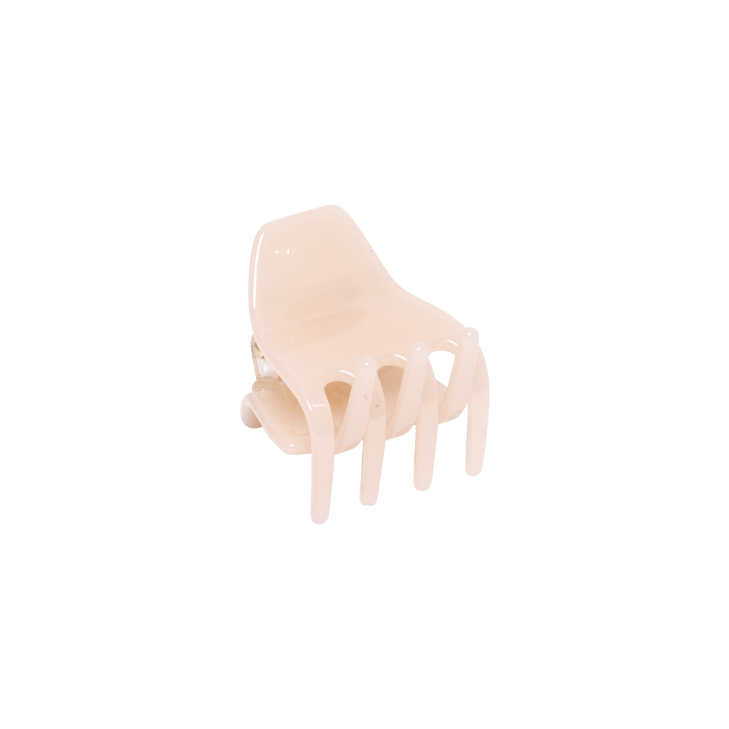 Mini Hair Claw Clip — Rosewater