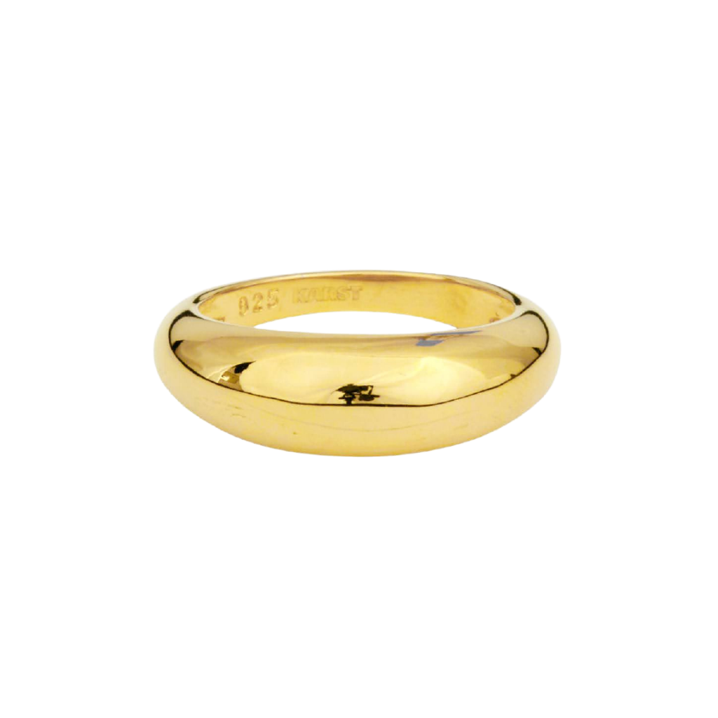 The Bubble Dome Ring in 18k Gold Vermeil