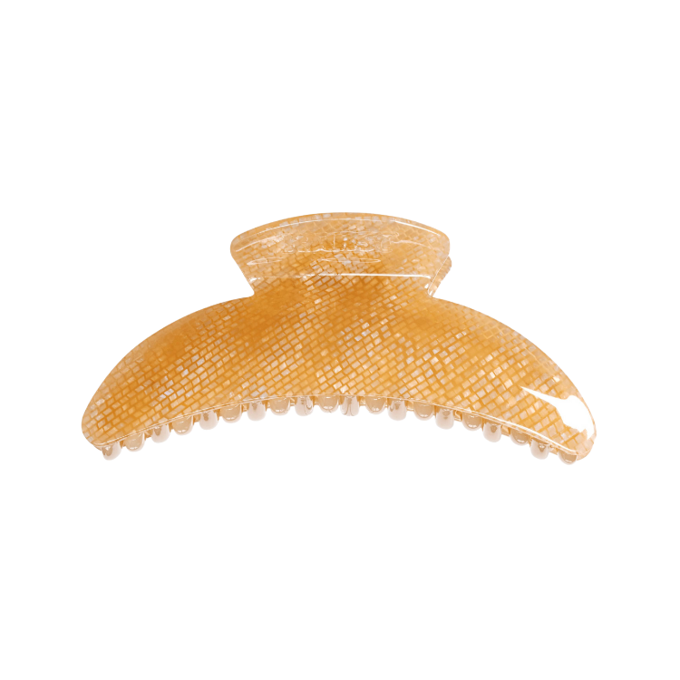 Slim Hair Claw Clip — Honey