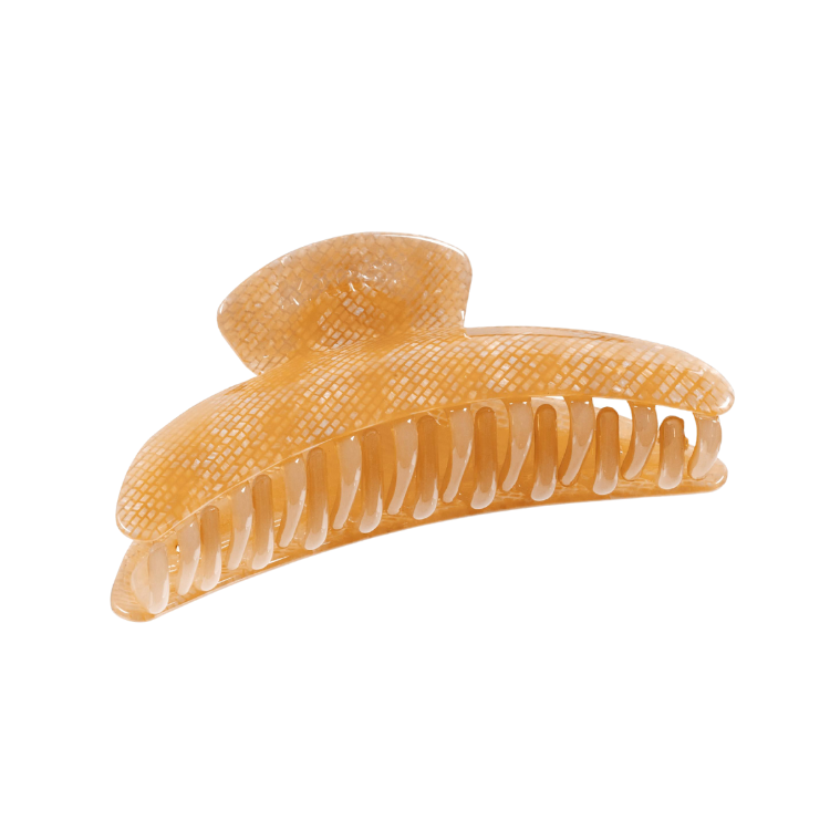 Slim Hair Claw Clip — Honey